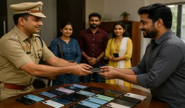 खोया मोबाइल मिलने की उम्मीद छोड़ चुके लोगों को दिल्ली पुलिस ने दिया बड़ा सरप्राइज, 30 से ज्यादा फोन लौटाए