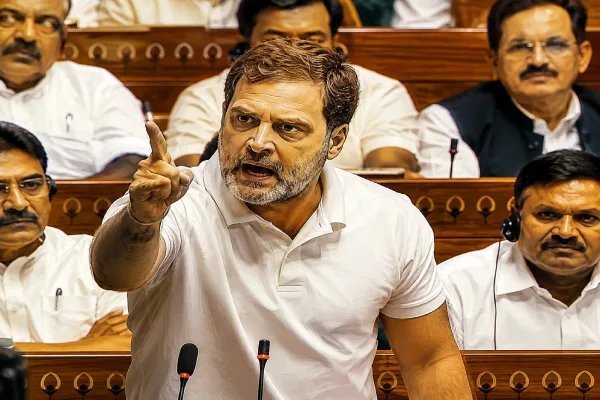 राहुल गांधी के बयान पर लोकसभा में हंगामा, स्पीकर ने हटवाया एक शब्द | जानिए पूरा विवाद