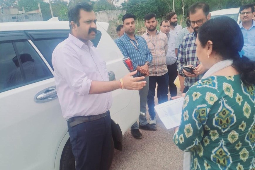 अवैध प्लाटिंग पर उपाध्यक्ष की सख्ती: अभियंताओं को फटकार, कार्रवाई की धीमी रफ्तार पर मांगी रिपोर्ट